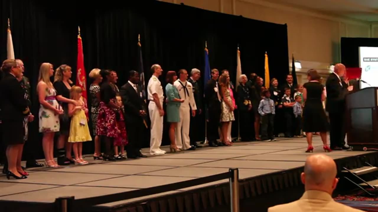 Marine Family of the Year committed to foster children