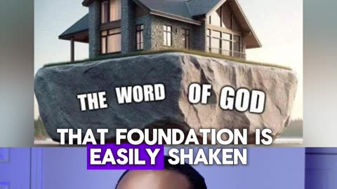 God's Word Is A Firm Foundation 🏠✨#jesus #viral #gospel #reels