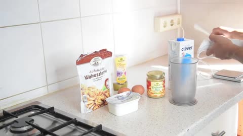 كيف تصنع بروتين طبيعي لبناء وتضخيم العضلات #خلطة_ابطال