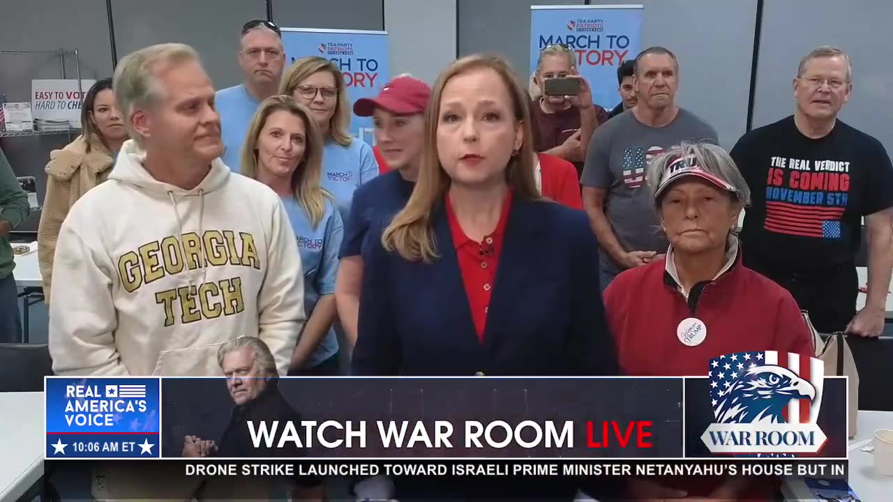 JENNY BETH MARTIN GETTING OUT THE VOTE IN GA