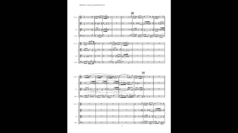 J.S. Bach – Motet: “Komm, Jesu, komm”, (Double Brass Choir)
