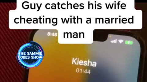 She got caught cheating