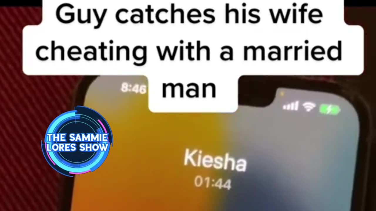 She got caught cheating
