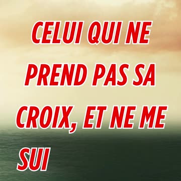 "Prendre sa Croix pour Suivre Jésus" Matthieu 10:38.#shorts #short #youtubeshorts #ytshorts #ytshort