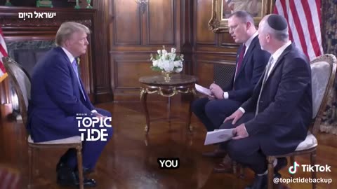 Israel Hayom Trump Interview