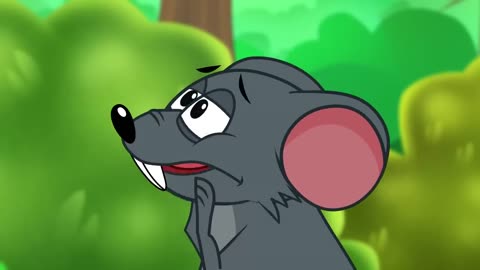 The Lion, The Mouse and The Sleepy Bear | Bedtime Stories for Kids | Animated Fairy Tales
