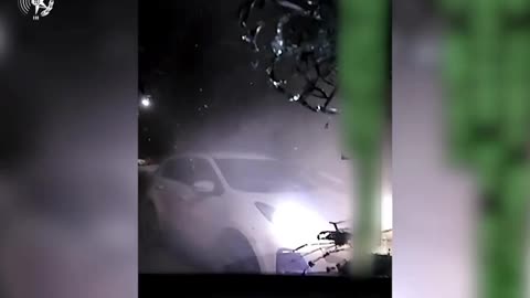 Border Police release footage of this morning's exchange of fire in the West
