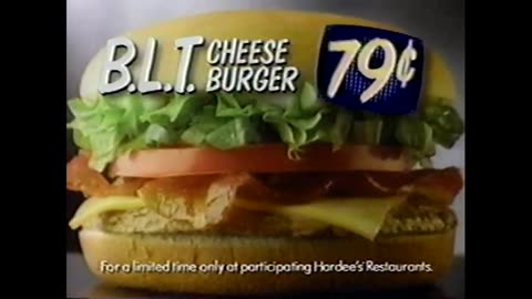 May 25, 1991 - 79 Cent Menu at Hardee's