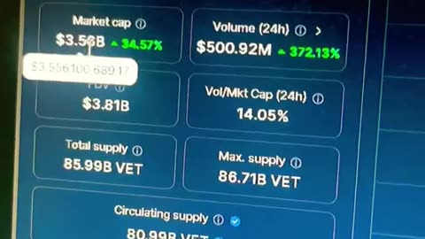 vechain vet yall sleep wake up! #fyp