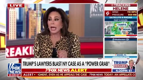 Judge Jeanine_ Everything about the Trump civil fraud case is wrong