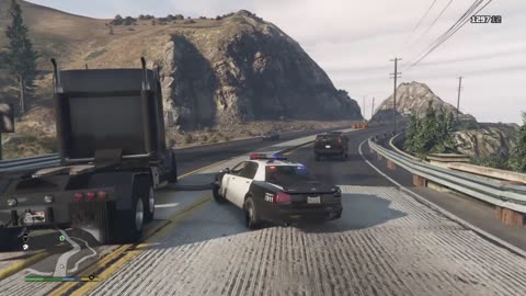 GTA 5 Police Pursuit Driving Police car Ultimate Simulator crazy chase #49