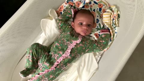 Waking Mishti From Her SNOO June 15, 2021