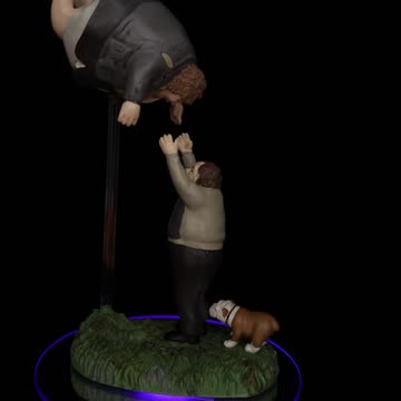 First Look: Aunt Marge Floats Away! #christmasvillage #harrypotter #department56