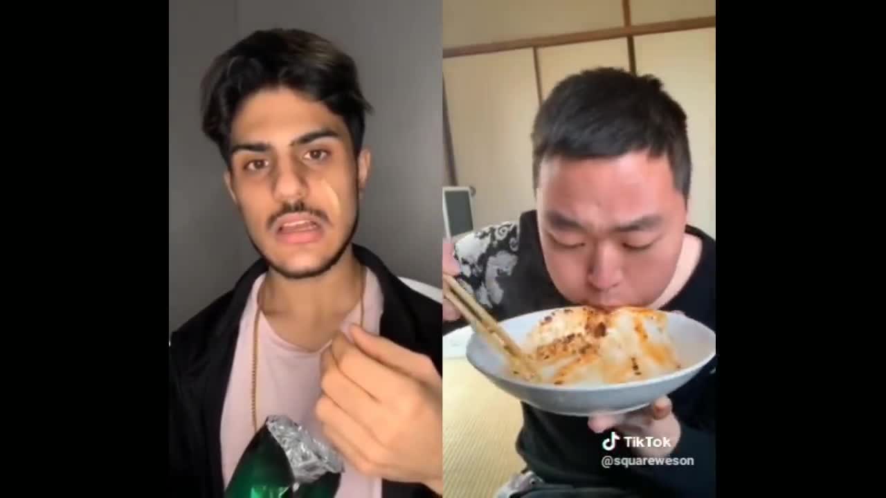 Funny Food Challenge | India Vs. China (TikTok)