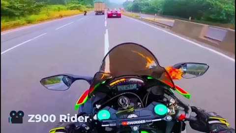 Accidently Race with #ferrari #ferrari vs #kawasakininzazx10r #indianroad #riders #superbike
