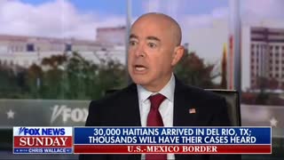 DHS Sec Mayorkas Admits At Least 12 THOUSAND Haitian Migrants Have Been Released Into The U.S.