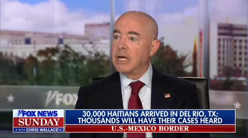 DHS Sec Mayorkas Admits At Least 12 THOUSAND Haitian Migrants Have Been Released Into The U.S.