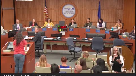 CCSD Parent Ejected from meeting