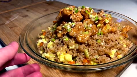 CRISPY CHICKEN FRIED RICE COOKBANG