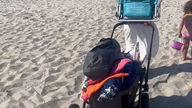 The walk back to your car from the beach will humble you real quick