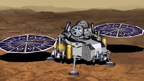 Mars Sample Return Conceptual Animation