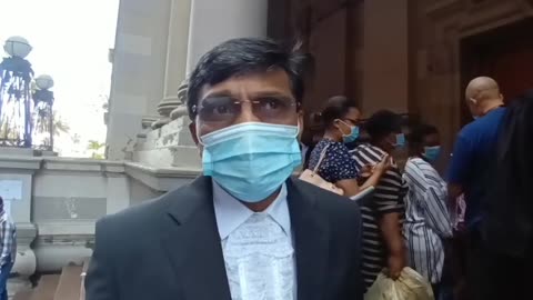 Former Durban Mayor Zandile Gumede's lawyer outside the Durban High Court