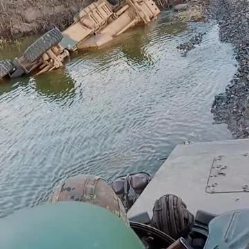 Destroyed MRAP Kirpi in the Kherson direction