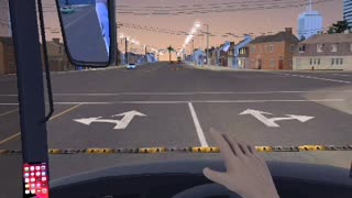 Bus Simulator Ultimate new bus skin F HD American Bus And American Route Long(GAME)Play--FH #shorts