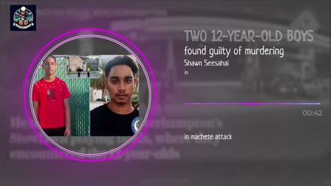 Two 12-year-old boys found guilty of murdering Shawn Seesahai in machete attack