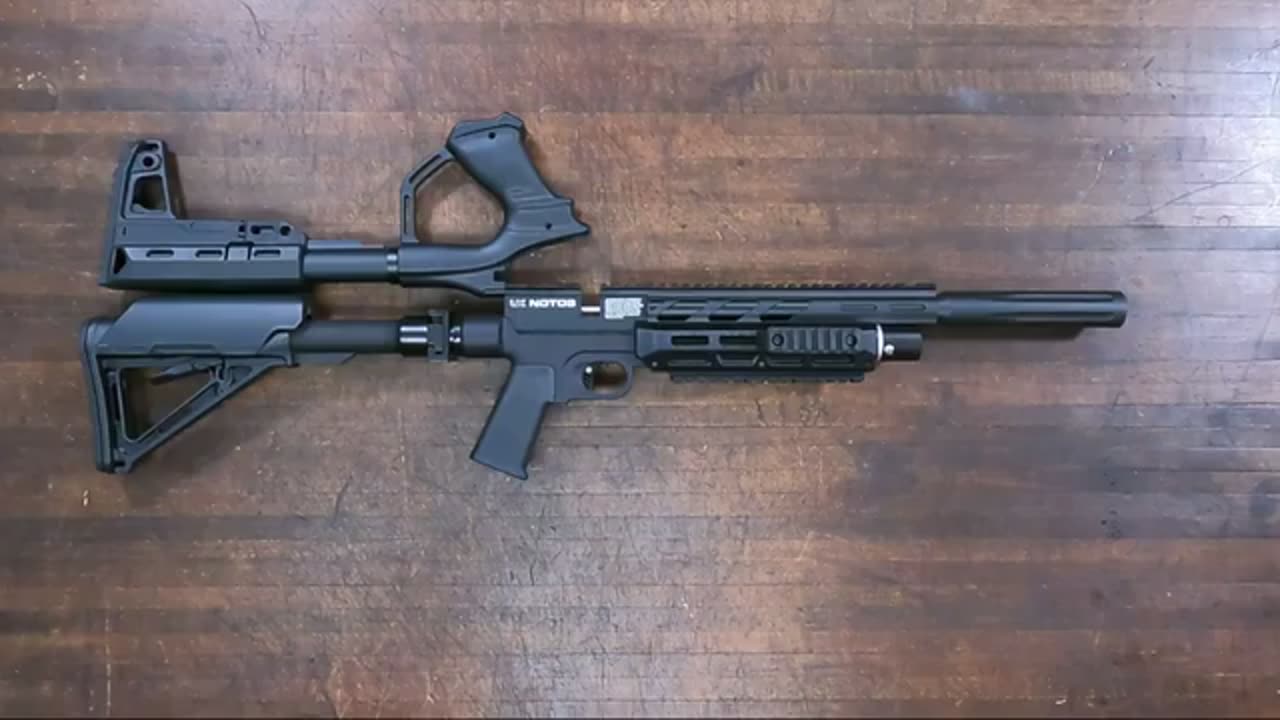 The Umarex Notos BUCK-RAIL ACCESSORIES