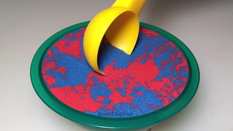 Very Satisfying and Relaxing Compilation 148 Kinetic Sand ASMR