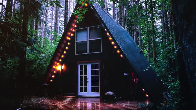 Rain & instrumental music | Relax & meditate
