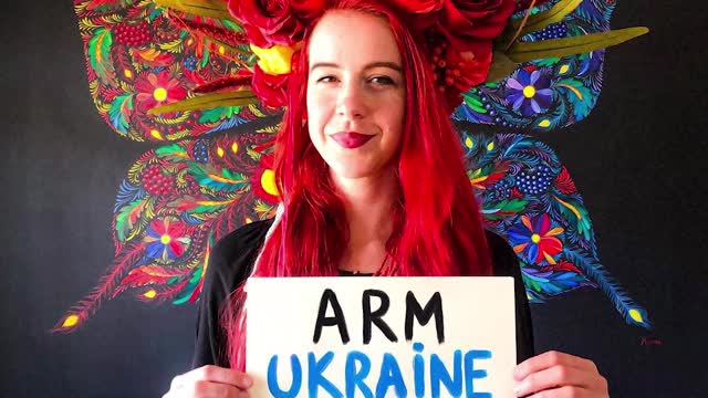 Stand with the Ukrainian people for the cause of peace and justice! Together we can win!