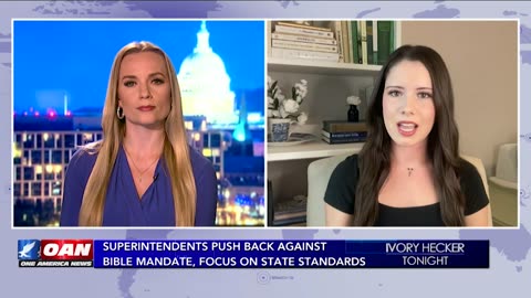 Ivory Hecker Tonight - Bible Mandate Pushback - W/ Grace Reilly, 10/7/24
