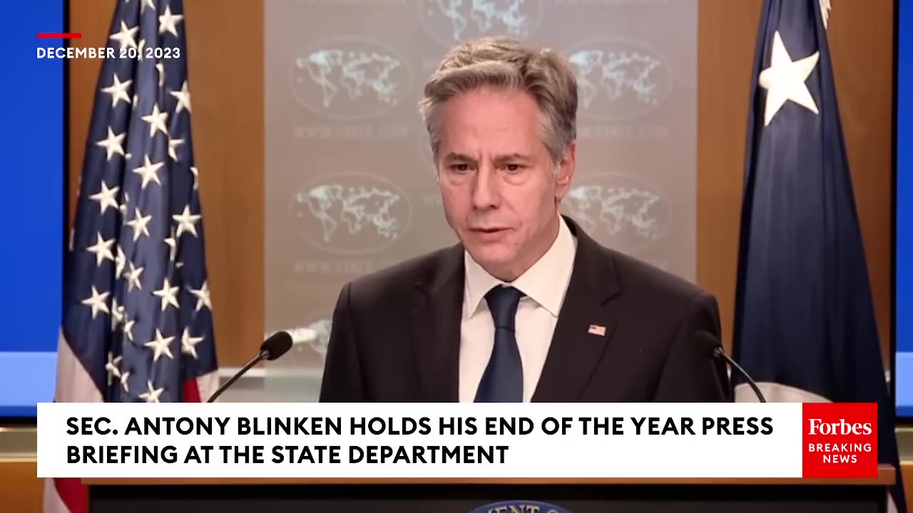 Sec. Antony Blinken- 'We Are Nearly Out Of Money' To Help Ukraine Fight Russia