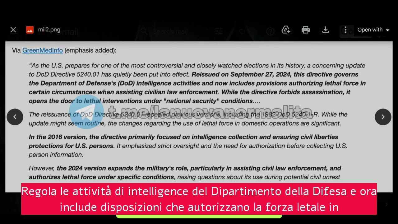 L'esercito americano ora è autorizzato a uccidere americani sul suolo americano