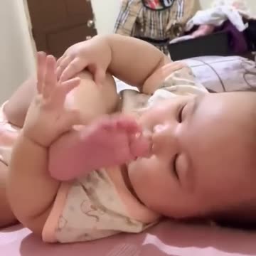 Cute Baby Playing