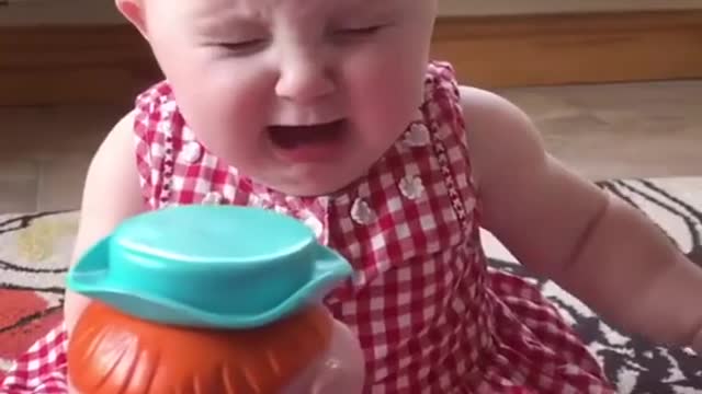Cete Baby Shoked Video | Funny Baby Reaction | Smart Baby Reaction
