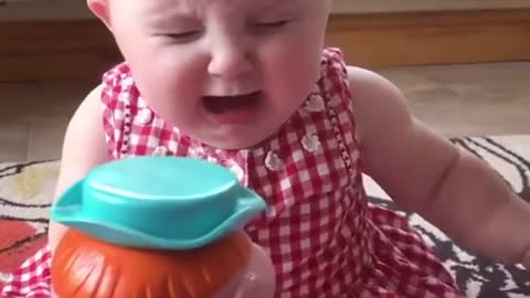 Cete Baby Shoked Video | Funny Baby Reaction | Smart Baby Reaction