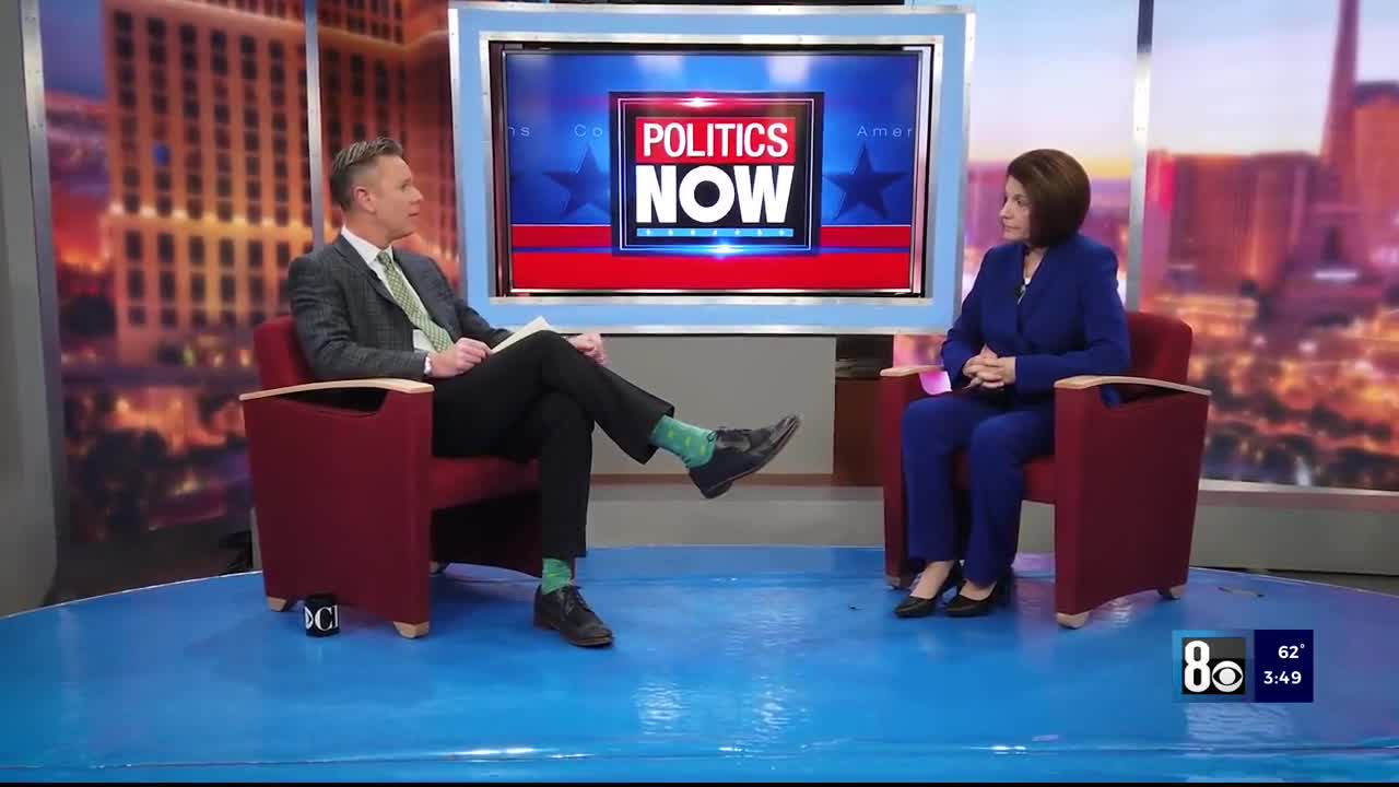 Catherine Cortez Masto was asked what specifically should be done to secure the border