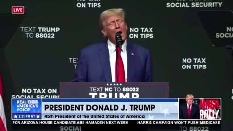 Donald Trump full Speech North Carolina 8 14 24