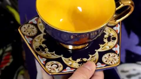I LOVE This Chocolate Frog Teacup Set! #wizardingworldofharrypotter #universalstudios #harrypotter