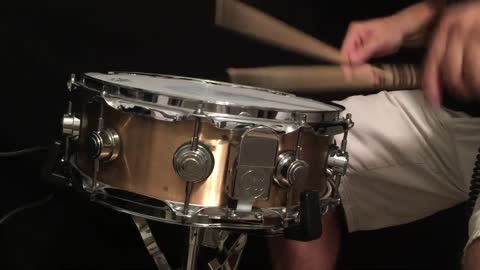 2000 DW Drum Workshop 5x14" Bronze Snare Drum