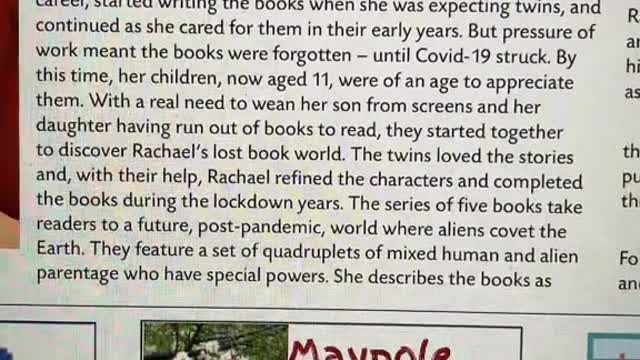 Article in caversham Bridge newspaper