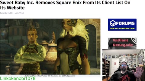 Sweet Baby Employee Admits His Goal On Destroying Game Industries And Removes Square Enix Off Chart