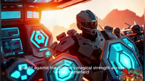 Dragons Invade Earth: The Epic Battle Against Robots!
