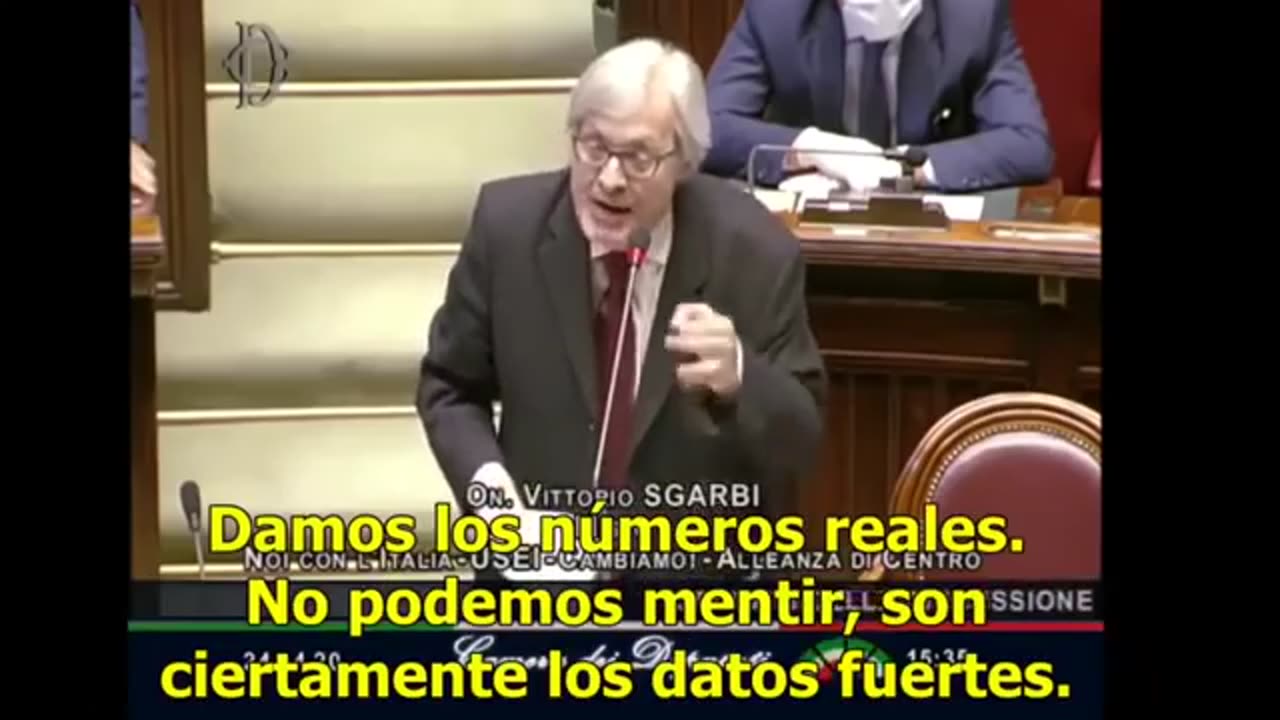 Diputado Italiano sobre Coronavirus DIGAN LA VERDAD. Quieren imponer una dictadura