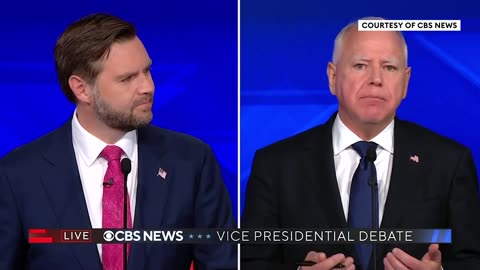 'We Got Close To An Agreement...'- Tim Walz Mocks JD Vance During Question On Climate Change