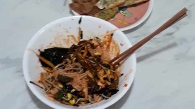 2021.04.26.MON Bibim Noodles & Fried food