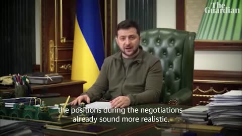Zelenskiy says Russia’s position in negotiations is becoming ‘more realistic’